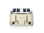 Ρετρό φρυγανιέρα Zilan ZLN1214 - 4 φέτες, 1500W, 6 επίπεδα ψησίματος, λειτουργίες απόψυξης και αναθέρμανσης - Image 2