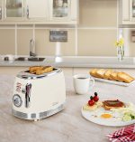 Ρετρό φρυγανιέρα Zilan ZLN1191, 2 φέτες, 850W, 6 επίπεδα, χρονόμετρο, απόψυξη - Image 7