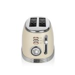 Ρετρό φρυγανιέρα Zilan ZLN1191, 2 φέτες, 850W, 6 επίπεδα, χρονόμετρο, απόψυξη - Image 3