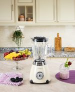 Ρετρό μπλέντερ Zilan ZLN1207 - 500W, 1.5L, Vintage σχεδιασμός με σύγχρονη τεχνολογία, γυάλινο δοχείο, ανοξείδωτο ατσάλι - Image 6