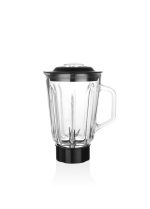 Ρετρό μπλέντερ Zilan ZLN1207 - 500W, 1.5L, Vintage σχεδιασμός με σύγχρονη τεχνολογία, γυάλινο δοχείο, ανοξείδωτο ατσάλι - Image 4