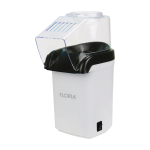 Συσκευή ποπ κορν Floria ZLN9044 - χωρίς λάδι, 1200W, χωρητικότητα 60g, BPA Free, λευκό