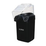 Συσκευή ποπ κορν Floria ZLN9045 - χωρίς λάδι, 1200W, χωρητικότητα 60g, BPA Free, μαύρο