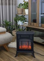 Ηλεκτρικό τζάκι Zilan ZLN2051 - 1900W, 2 βαθμίδες ισχύος, θέρμανση PTC, ρεαλιστική απεικόνιση φλόγας - Image 6