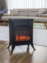 Ηλεκτρικό τζάκι Zilan ZLN2051 - 1900W, 2 βαθμίδες ισχύος, θέρμανση PTC, ρεαλιστική απεικόνιση φλόγας - Image 7