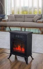 Ηλεκτρικό τζάκι Zilan ZLN2051 - 1900W, 2 βαθμίδες ισχύος, θέρμανση PTC, ρεαλιστική απεικόνιση φλόγας - Image 8