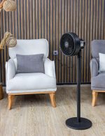 Ανεμιστήρας με βάση Zilan ZLN2556 - 65W, 3 ταχύτητες, ρυθμιζόμενο ύψος, περιστροφή 360° - Image 7