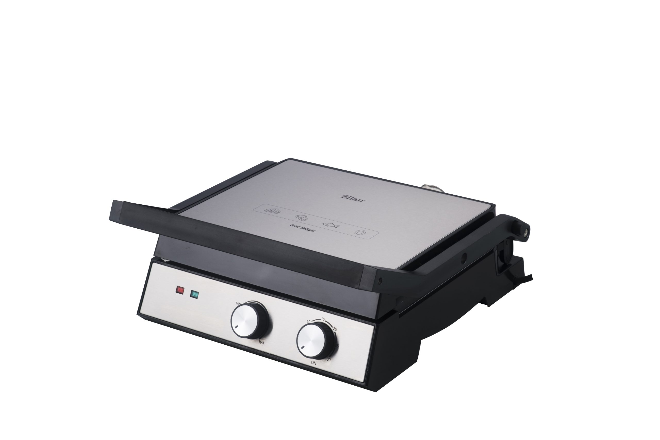 1747-8125.jpg Τοστιέρα και Γκριλ Zilan ZLN3966 2-in-1, 2000W, αποσπώμενες αντικολλητικές πλάκες, προστασία υπερθέρμανσης - Image 1