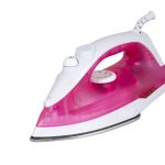 Σίδερο με κεραμική πλάκα Floria ZLN-8430, 1600W, κάθετος και οριζόντιος ατμός, άσπρο/ροζ, 180ml