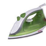 Σίδερο με Ατμό ZILAN ZLN-8410 - 1600W, Πλάκα Inox, Δεξαμενή 150ml, Λευκό/Πράσινο
