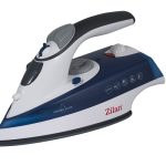 Σίδερο με ατμό ZILAN ZLN-8082, 2200W, κεραμική πλάκα, λειτουργία αυτοκαθαρισμού, μπλε
