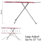 Σιδερώστρα Zilan ZLN2258 - Ρυθμιζόμενο Ύψος 112x37cm με Ενσωματωμένη Πρίζα - Image 5
