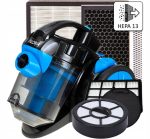 Ηλεκτρική Σκούπα χωρίς σακούλα FLORIA ZLN-3468 700W, φίλτρο HEPA 13, κυκλωνική διήθηση, χωρητικότητα 1.8L, μπλε-μαύρο - Image 13