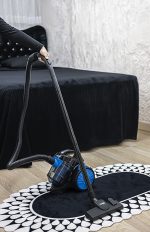 Ηλεκτρική Σκούπα χωρίς σακούλα FLORIA ZLN-3468 700W, φίλτρο HEPA 13, κυκλωνική διήθηση, χωρητικότητα 1.8L, μπλε-μαύρο - Image 9