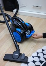 Ηλεκτρική Σκούπα χωρίς σακούλα FLORIA ZLN-3468 700W, φίλτρο HEPA 13, κυκλωνική διήθηση, χωρητικότητα 1.8L, μπλε-μαύρο - Image 8