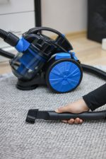 Ηλεκτρική Σκούπα χωρίς σακούλα FLORIA ZLN-3468 700W, φίλτρο HEPA 13, κυκλωνική διήθηση, χωρητικότητα 1.8L, μπλε-μαύρο - Image 7