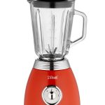 Ρετρό μπλέντερ Zilan ZLN7057 Κόκκινο - 1.5L, 500W, ατσάλινες λεπίδες, vintage σχεδιασμός