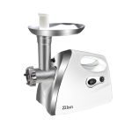 Μηχανή Κοπής Κρέατος ZILAN ZLN-7598, 1200W, 1.6kg/min, Αξεσουάρ λουκάνικων, λειτουργία όπισθεν, Λευκό