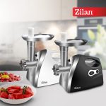 Μηχανή Κοπής Κρέατος ZILAN ZLN-7598, 1200W, 1.6kg/min, Αξεσουάρ λουκάνικων, λειτουργία όπισθεν, Λευκό - Image 7