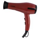 Στεγνωτήρας μαλλιών FLORIA 1800W με τεχνολογία ιονισμού - 3 επίπεδα θερμοκρασίας, πίδακας κρύου αέρα - Κόκκινο