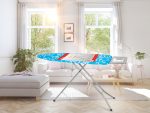 Επαγγελματική σιδερώστρα ZILAN-ROSSA ZLN-4542 - 33x110cm, ρυθμιζόμενο ύψος, αφαιρούμενο κάλυμμα - Image 3