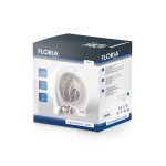 Αερόθερμο Floria ZLN-6171 - 2000W, 2 βαθμίδες θέρμανσης + εξαερισμός, ρυθμιζόμενος θερμοστάτης, προστασία υπερθέρμανσης - Image 2