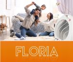 Αερόθερμο Floria ZLN-6171 - 2000W, 2 βαθμίδες θέρμανσης + εξαερισμός, ρυθμιζόμενος θερμοστάτης, προστασία υπερθέρμανσης - Image 5