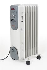 Ηλεκτρικό Καλοριφέρ Λαδιού ZILAN ZLN-2104 - 1500W, 7 στοιχεία, 3 βαθμίδες ισχύος, ρυθμιζόμενος θερμοστάτης