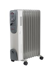 Ηλεκτρικό Καλοριφέρ Λαδιού ZILAN ZLN-2111 - 2000W, 9 στοιχεία, 3 βαθμίδες ισχύος, ρυθμιζόμενος θερμοστάτης