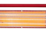 Ηλεκτρικός Θερμοπομπός Χαλαζία ZILAN ZLN-1084, 1200W, 3 βαθμίδες ισχύος, κόκκινος