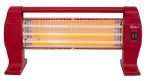 Ηλεκτρικός Θερμοπομπός Χαλαζία ZILAN ZLN-1084, 1200W, 3 βαθμίδες ισχύος, κόκκινος
