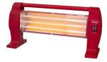Ηλεκτρικός Θερμοπομπός Χαλαζία ZILAN ZLN-1084, 1200W, 3 βαθμίδες ισχύος, κόκκινος - Image 3