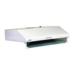 Απορροφητήρας τοίχου Floria ZLN-6201, 60cm, 500m³/h, 2 μοτέρ, 3 ταχύτητες, μόνιμο φίλτρο αλουμινίου, Λευκός