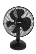 Ανεμιστήρας Γραφείου Floria ZLN-3383 - 30cm, 35W, 3 Ταχύτητες, Περιστροφή 90°, Αθόρυβος