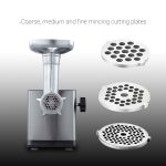 Μηχανή κοπής κρέατος Zilan ZLN-2409 - 1800W, λειτουργία όπισθεν, αξεσουάρ για λουκάνικα και κεμπέ - Image 7