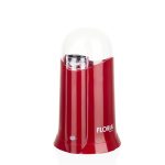 Ηλεκτρικός μύλος Floria ZLN-3086 - 200W, inox, χωρητικότητα 60g, κόκκινο