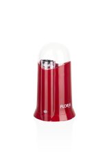 Ηλεκτρικός μύλος Floria ZLN-3086 - 200W, inox, χωρητικότητα 60g, κόκκινο
