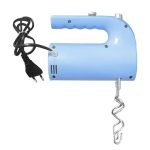 Μίξερ χειρός ZILAN ZLN-3161 - 200W, 5 ταχύτητες, με σύρματα και γάντζους για ζύμη, μπλε - Image 3
