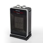 Κεραμικό Αερόθερμο ZILAN ZLN-3215 - 2000W με περιστροφή και προστασίες ασφαλείας, 2 βαθμίδες ισχύος, ρυθμιζόμενος θερμοστάτης