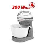 Μίξερ με μπολ ZILAN ZLN-8419 - 300W, χωρητικότητα 3.5L, 5 ταχύτητες + turbo, πλήρη αξεσουάρ - Image 3