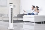 Ανεμιστήρας πύργος Zilan ZLN-3437 - χρονοδιακόπτης 7.5h, τηλεχειριστήριο, 3 ταχύτητες, 45W, παροχή 1787 m³/h - Image 7