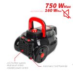 Ηλεκτρική Σκούπα χωρίς σακούλα Zilan ZLN-3512 με κυκλωνική διήθηση HEPA, 750W, 2L, πολλαπλών επιφανειών - Image 11