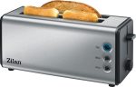 Φρυγανιέρα Zilan ZLN2720, 4 φέτες, inox, 1300W, 6 επίπεδα ψησίματος, πολλαπλές λειτουργίες