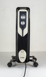 Ηλεκτρικό Καλοριφέρ Floria ZLN-3642, μαύρο 1500W - 7 στοιχεία, 3 βαθμίδες ισχύος, ρυθμιζόμενος θερμοστάτης - Image 2