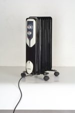 Ηλεκτρικό Καλοριφέρ Floria ZLN-3642, μαύρο 1500W - 7 στοιχεία, 3 βαθμίδες ισχύος, ρυθμιζόμενος θερμοστάτης - Image 5