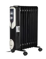 Ηλεκτρικό Καλοριφέρ Floria ZLN-3659 - 2000W, 9 στοιχεία, ρυθμιζόμενος θερμοστάτης, μαύρο