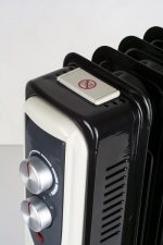 Ηλεκτρικό Καλοριφέρ Floria ZLN-3659 - 2000W, 9 στοιχεία, ρυθμιζόμενος θερμοστάτης, μαύρο - Image 3
