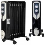 Ηλεκτρικό Καλοριφέρ Floria ZLN-3659 - 2000W, 9 στοιχεία, ρυθμιζόμενος θερμοστάτης, μαύρο - Image 7
