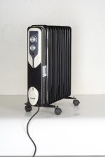 Ηλεκτρικό Καλοριφέρ Floria ZLN-3666 - 2500W, 11 στοιχεία, ρυθμιζόμενος θερμοστάτης, κινητό με ρόδες - Image 5
