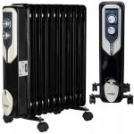 Ηλεκτρικό Καλοριφέρ Floria ZLN-3666 - 2500W, 11 στοιχεία, ρυθμιζόμενος θερμοστάτης, κινητό με ρόδες - Image 6
